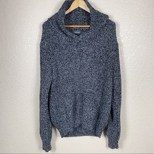 Express knit collar pullover size XL EUC